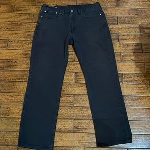 Levi’s black jeans 514 W 34 L 30